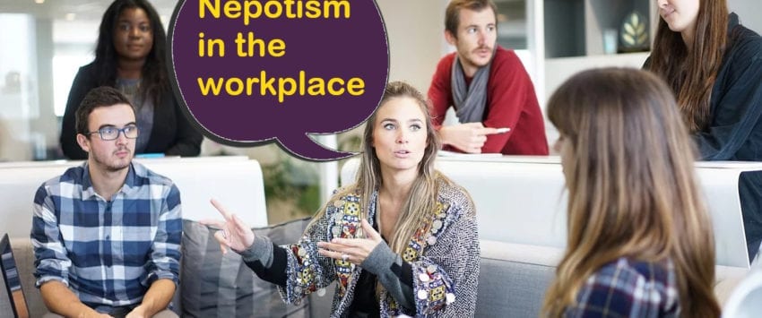 soni blog nepotism in the workplace speech small